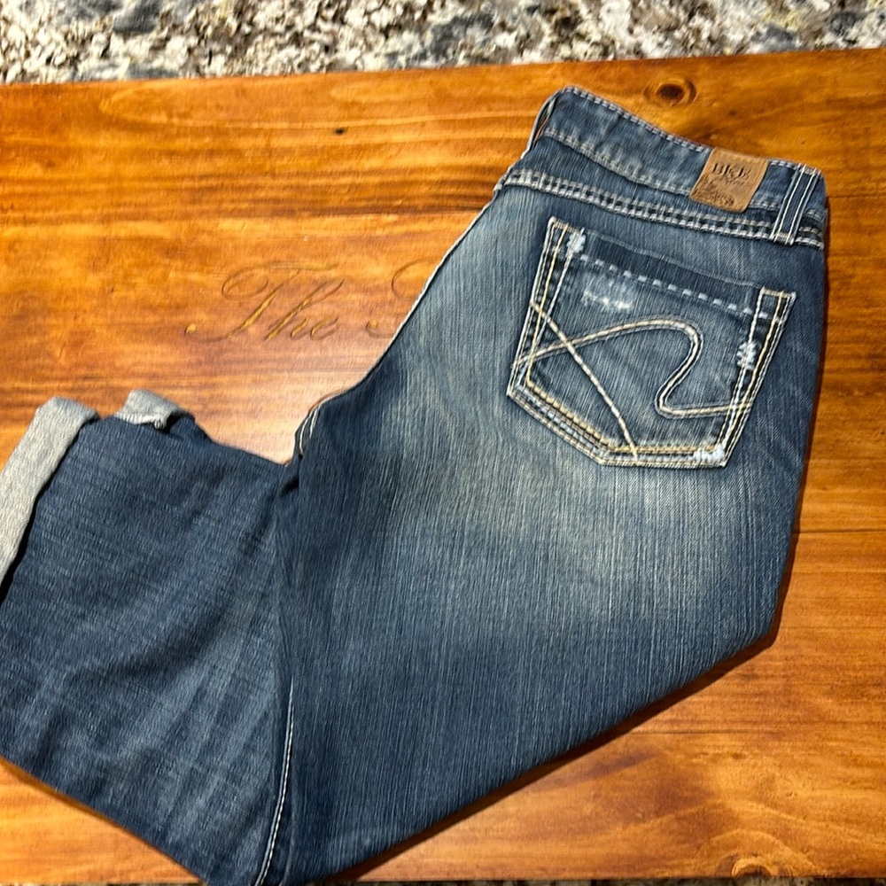 Bke Denim Crop Pants - image 1